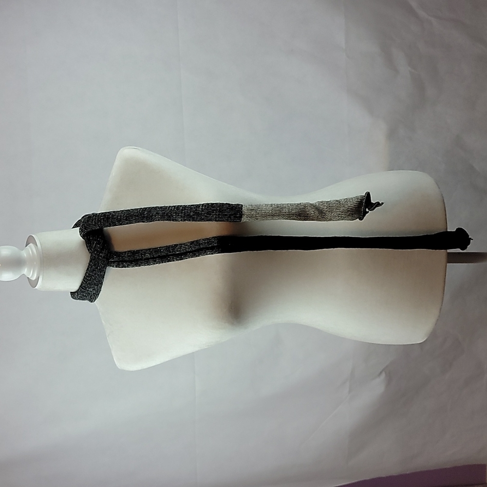 Black and White Raissa Scarf